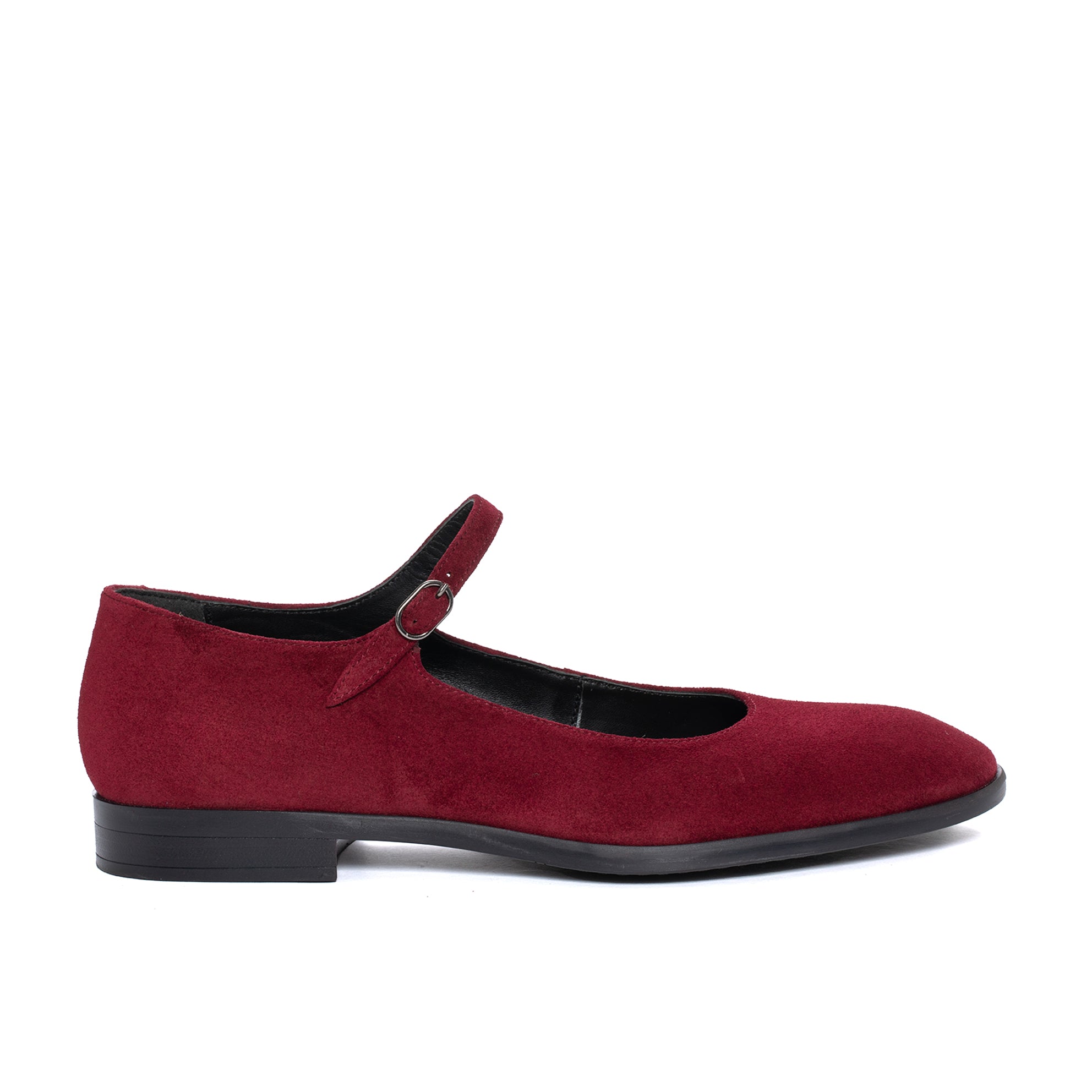 STEFAN VELOUR PRUGNA LOAFERS