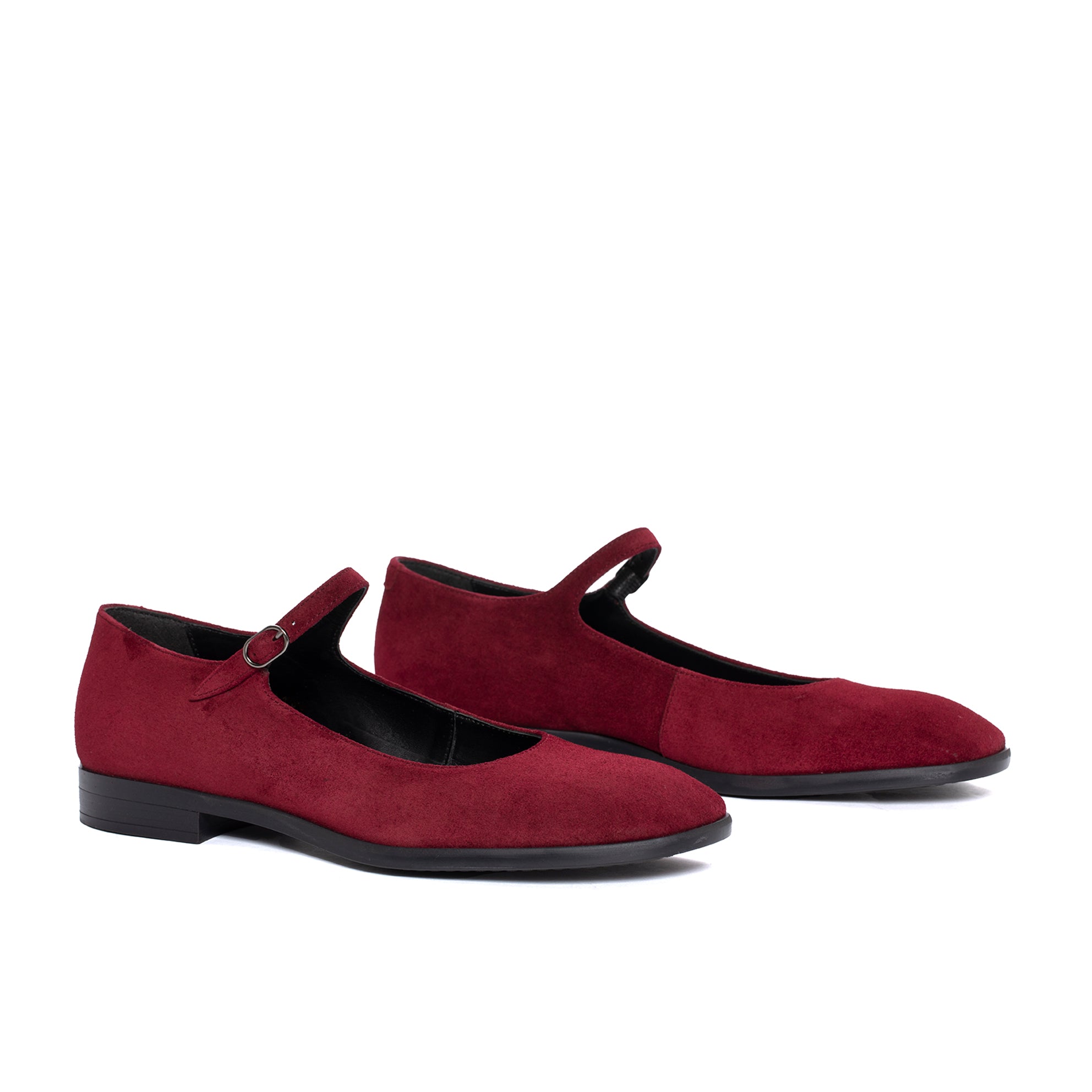 STEFAN VELOUR PRUGNA LOAFERS