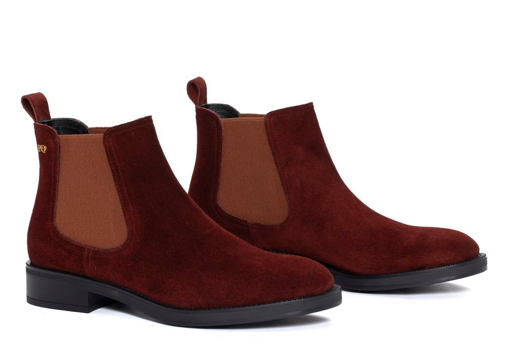 OMEGA VELOR BRANDY FLAT BOOT