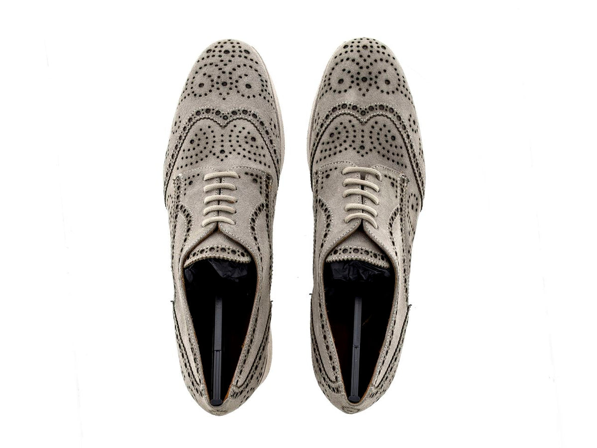 CERTIER PLATFORM DERBY SHOES IN CORDA VELOUR