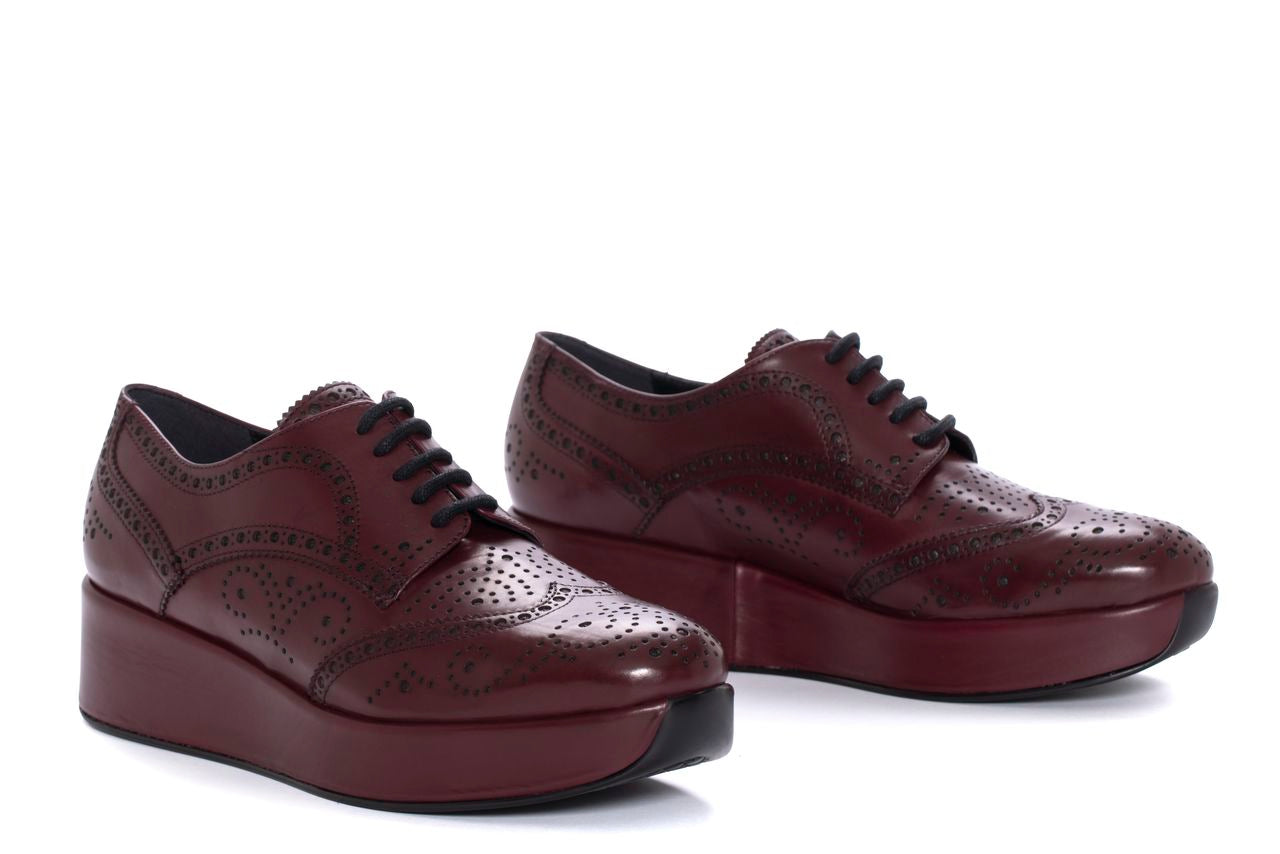 BLUCHER PLATAFORMA CERTIER BABY CALF CHIENTI