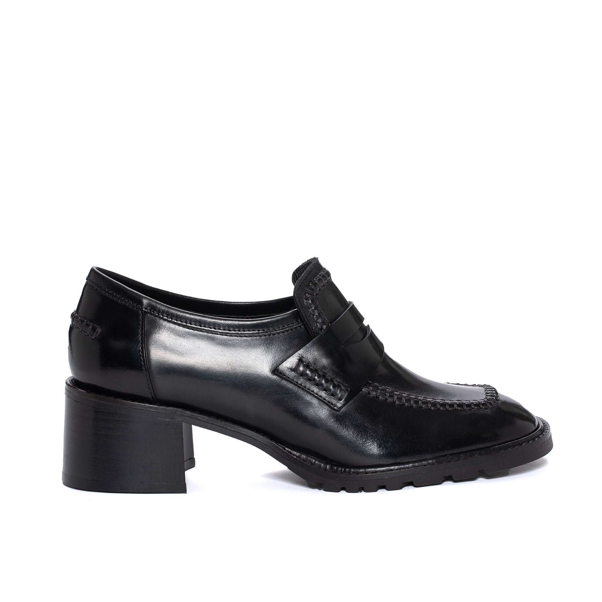 ELENA NEPAL BLACK HEEL SHOE