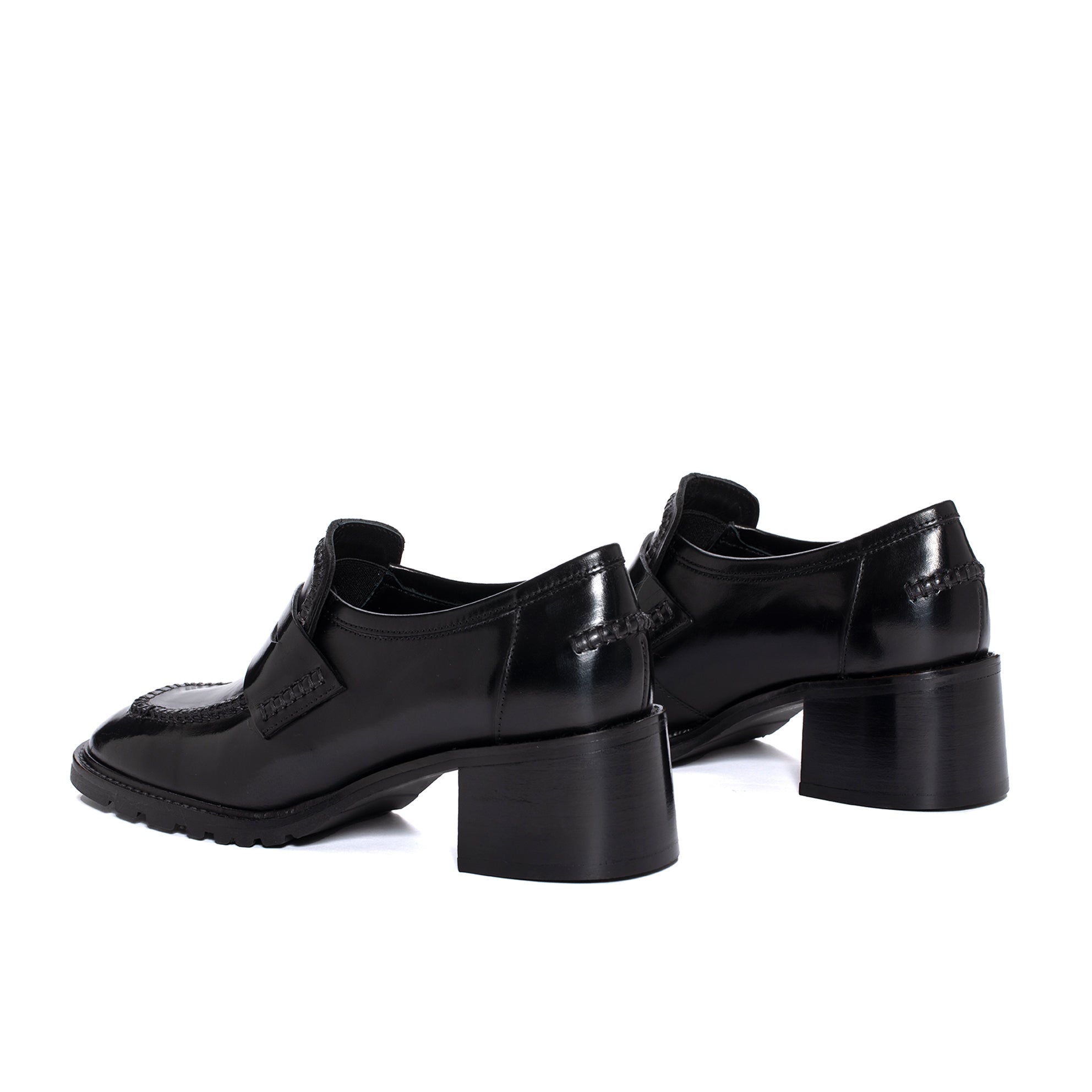 ELENA NEPAL BLACK HEEL SHOE