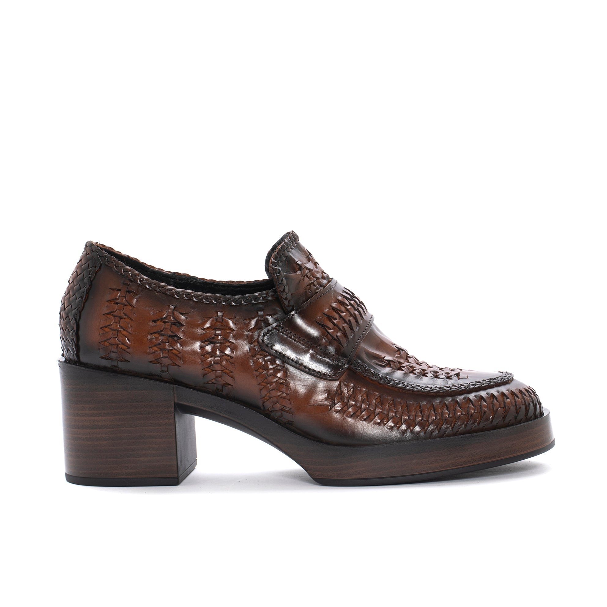 ZAPATO TACON CRISTIN NEPAL LEGNO