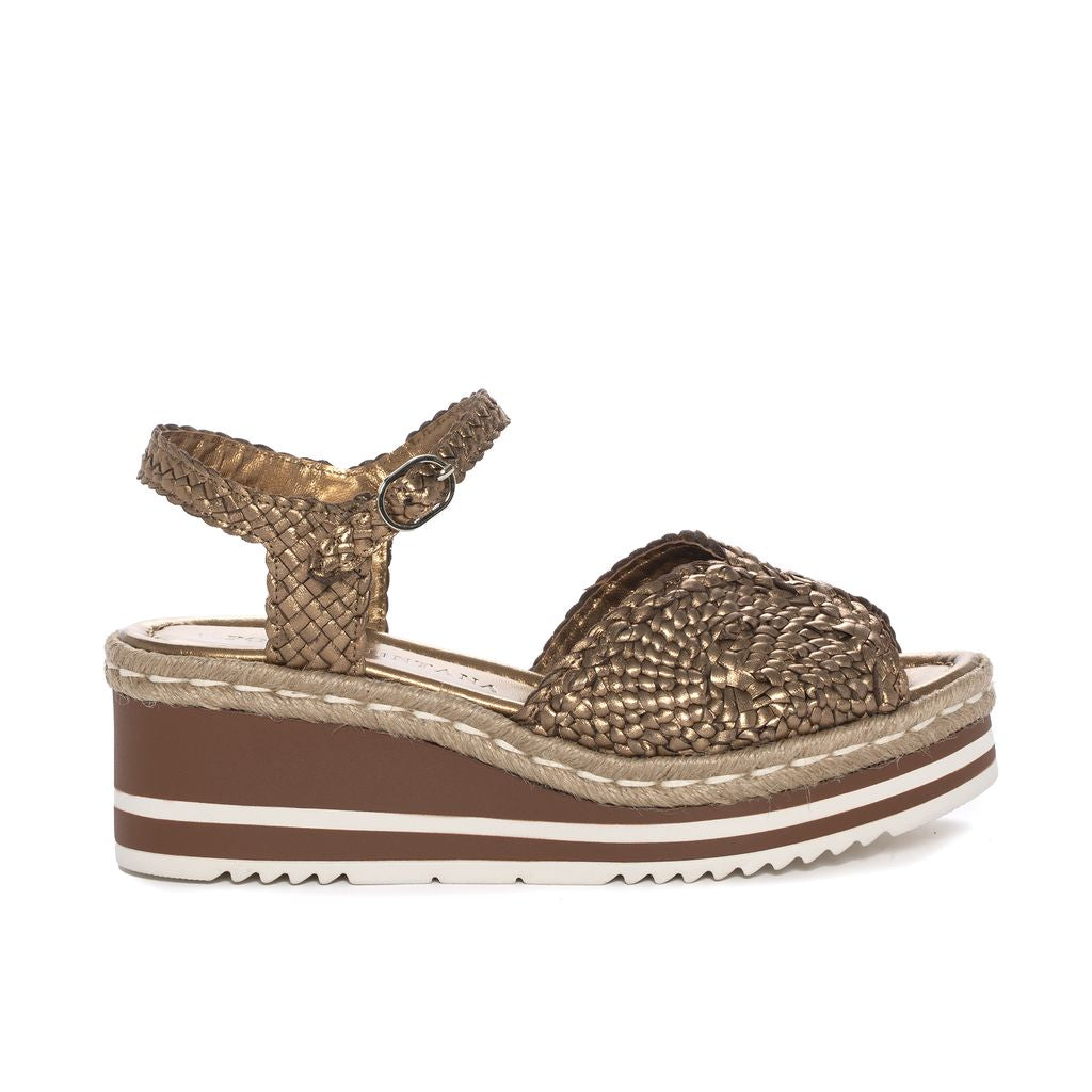 SANDALIA PLATAFORMA PADOVA METAL OASSI