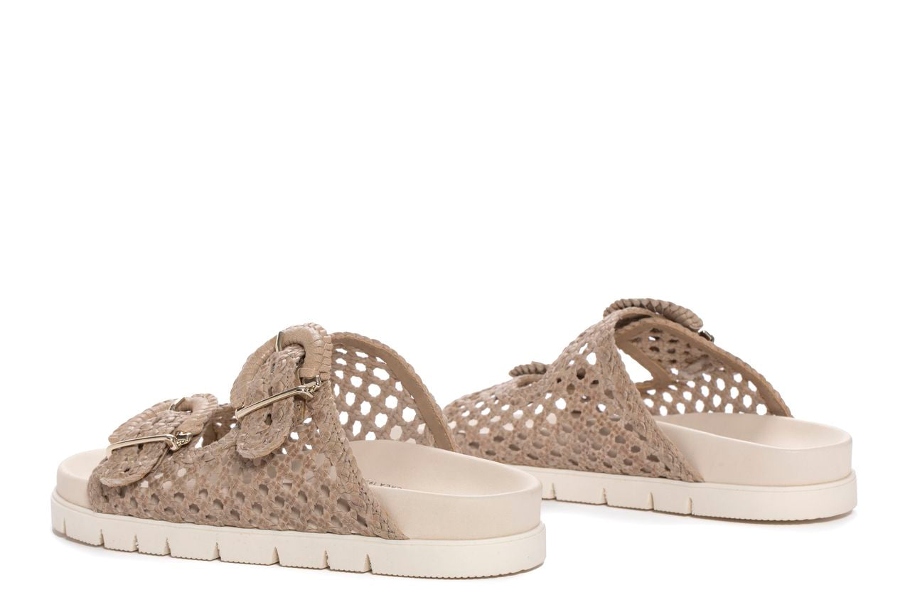 SANDALIA FUSSBETT CAIMAN TAUPE