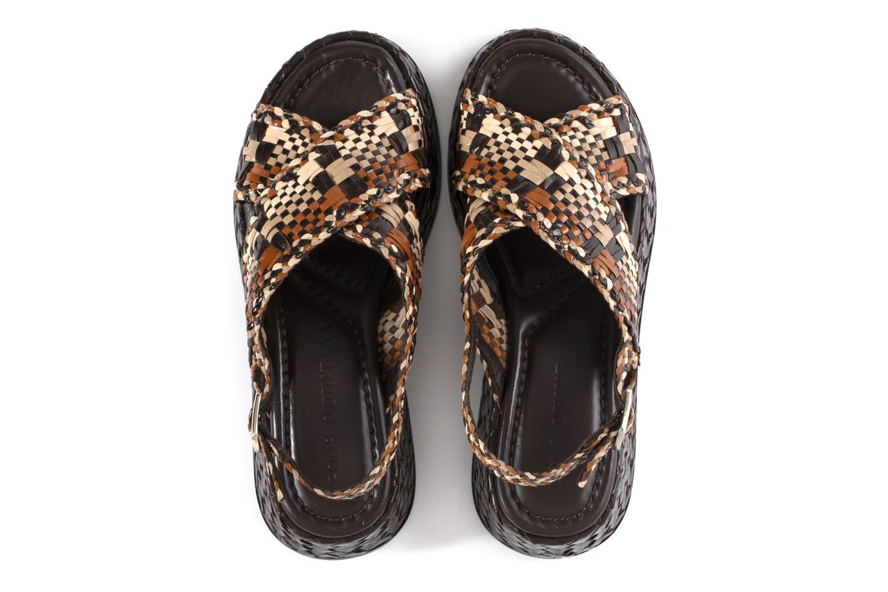 SANDALIA PLATAFORMA MAUI TRENZADO 8MM COMBI PE