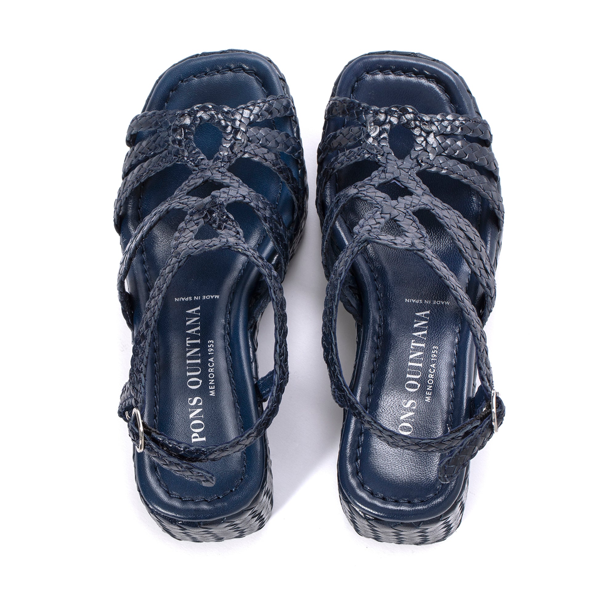 BLUE ANKARA PLATFORM SANDAL