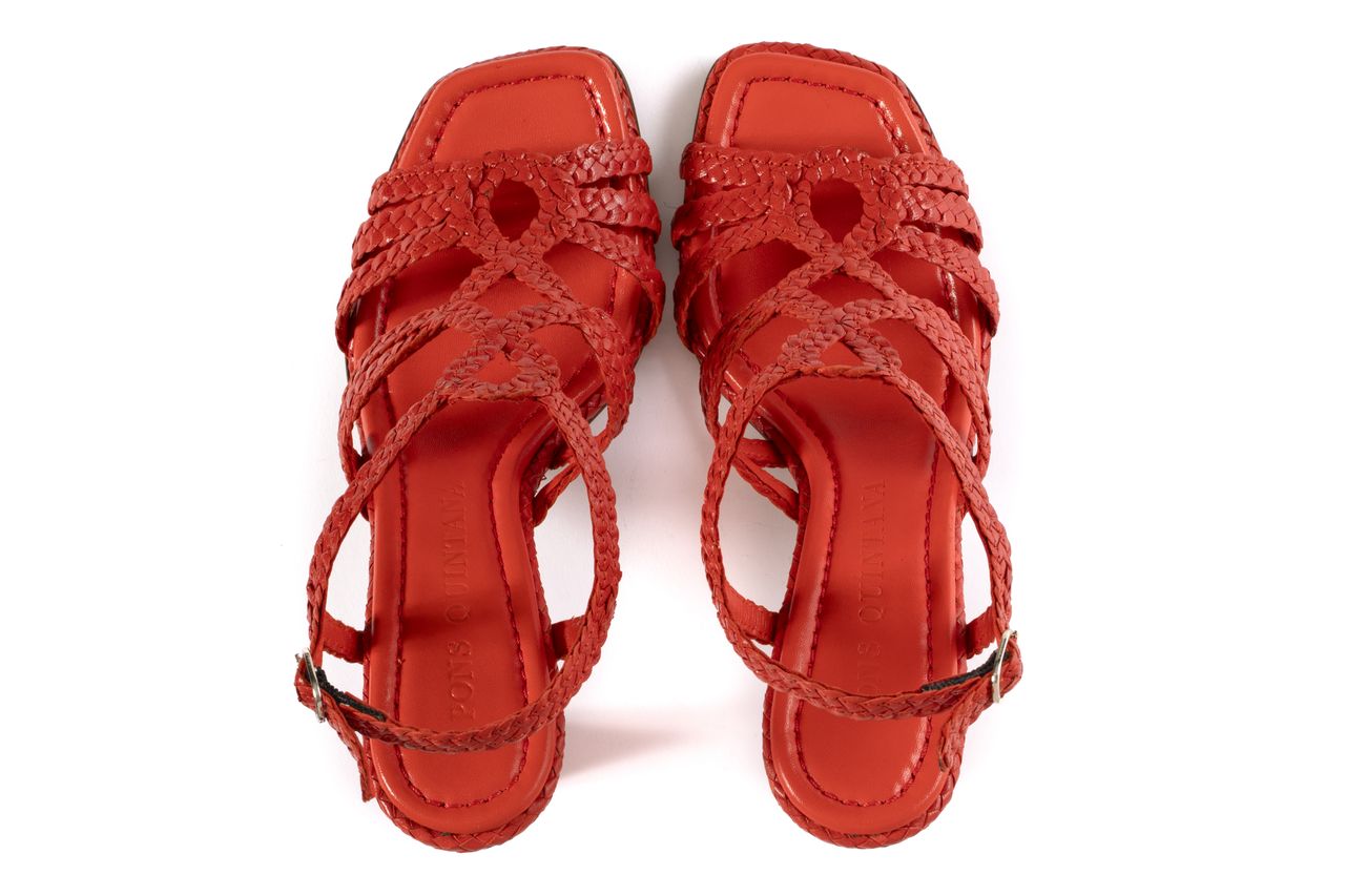 SANDALIA TACON FIJI MANDARINA