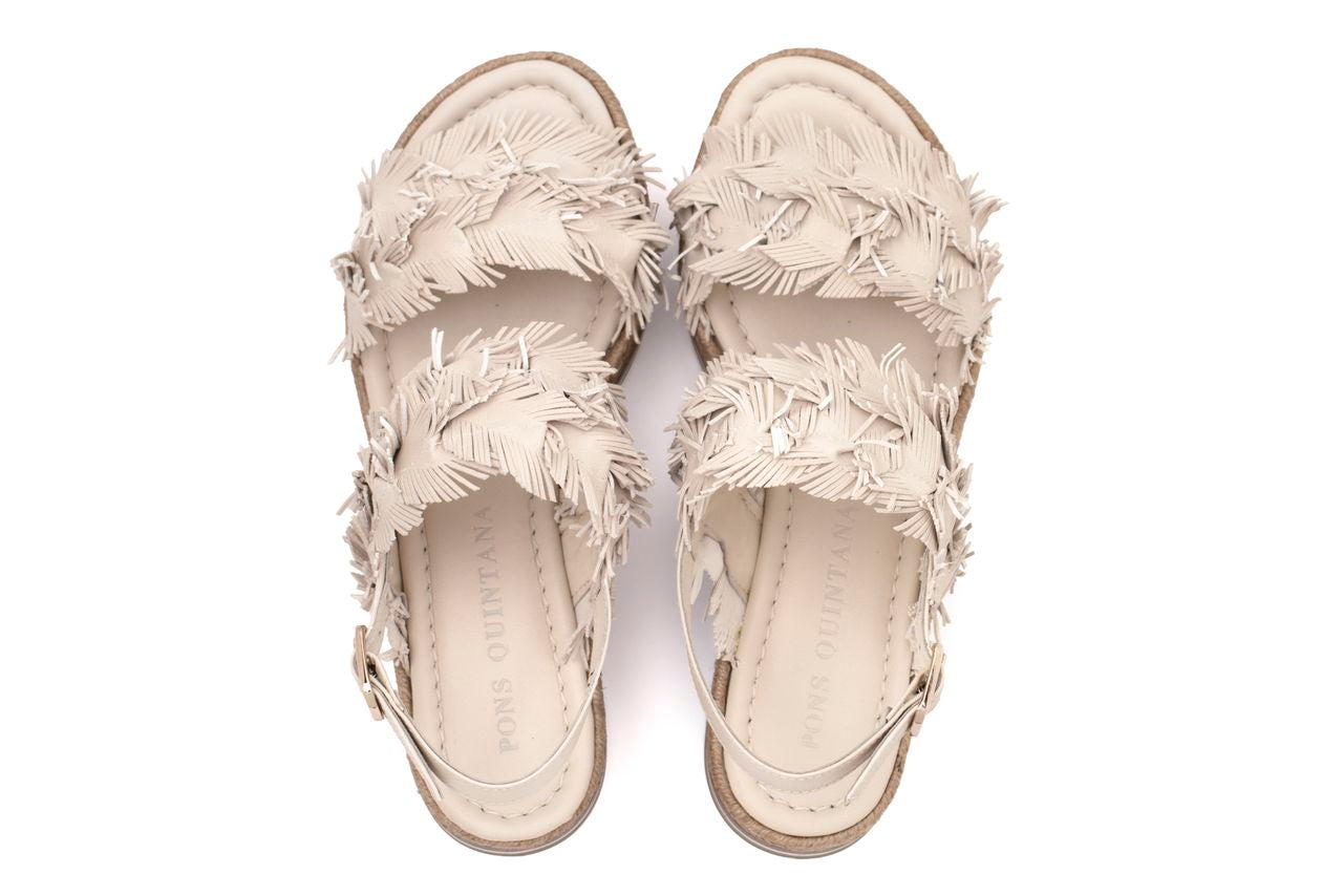 SANDALIA PLATAFORMA MILAN WET SALINAS