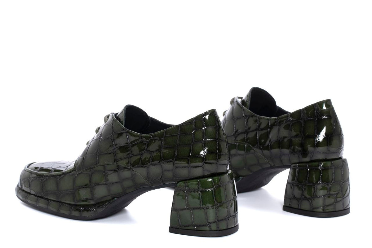 ZAPATO TACON EMILIA COCCO ZAMBIA MUSGO