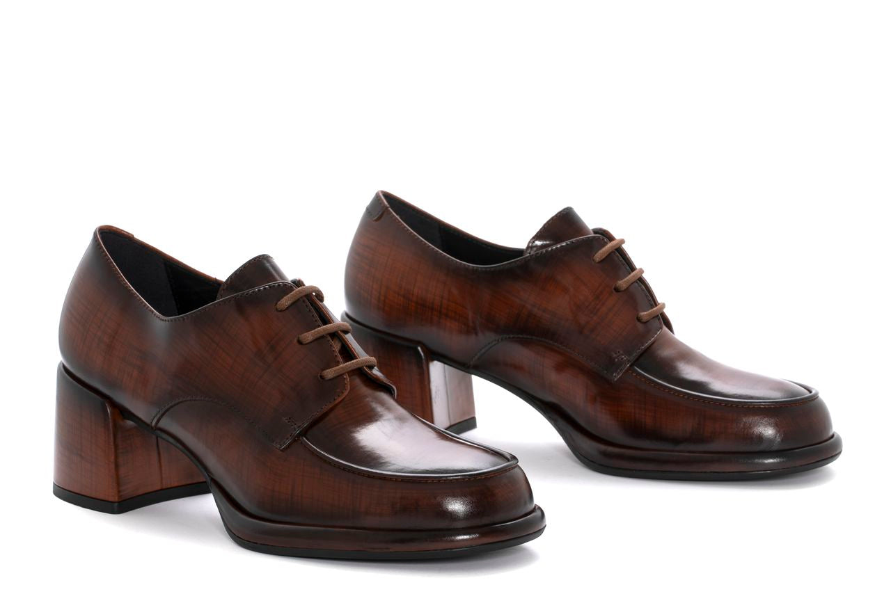 ZAPATO TACON EMILIA NEPAL LEGNO