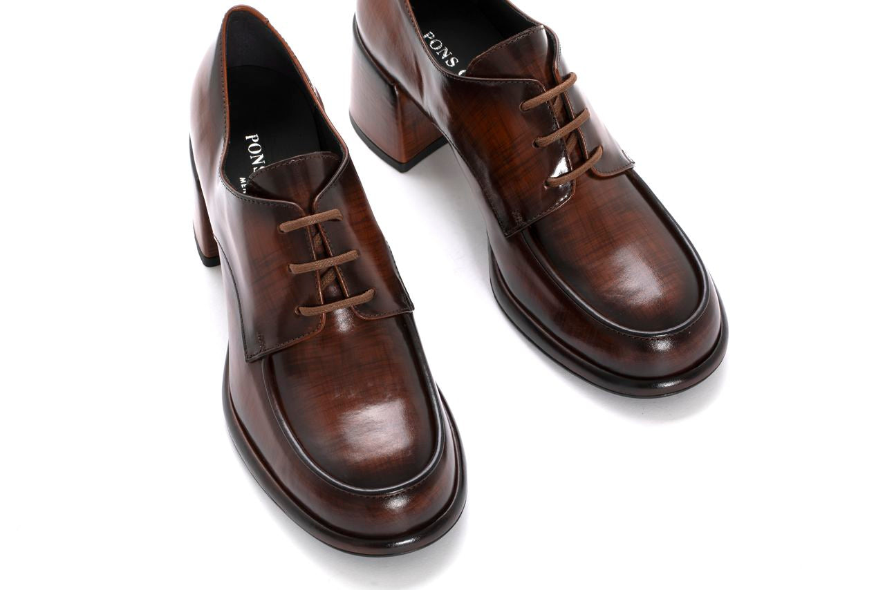 EMILIA NEPAL LEGNO HEEL SHOE