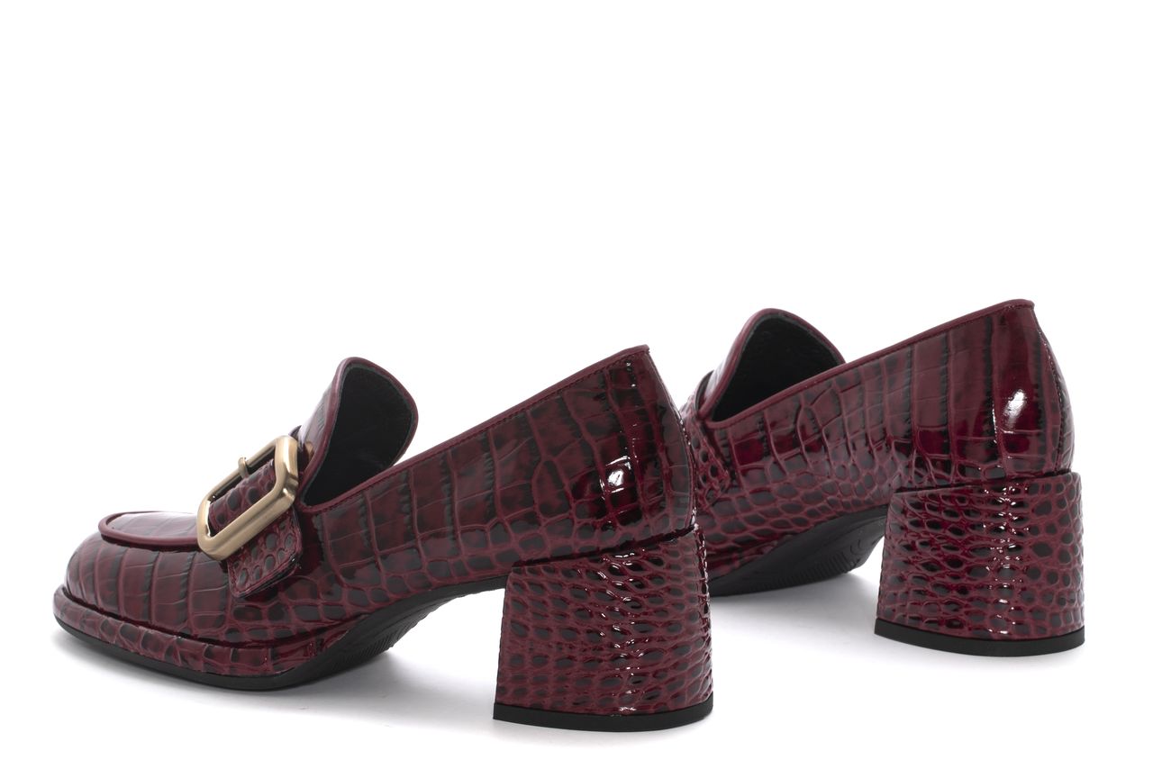 EMILIA COCCO LAKE CHIENTI HEEL MOCCASIN