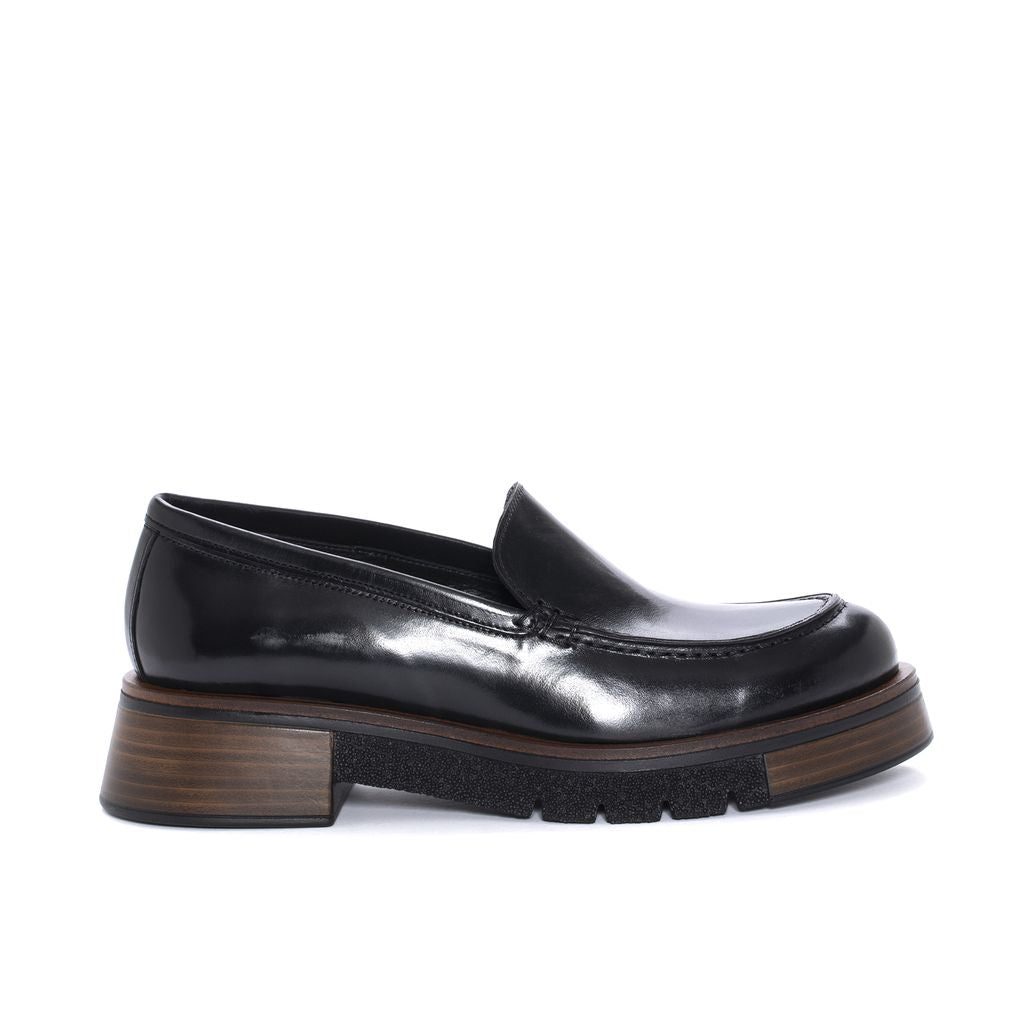 MOCASIN PLATAFORMA MALI NEPAL NEGRO