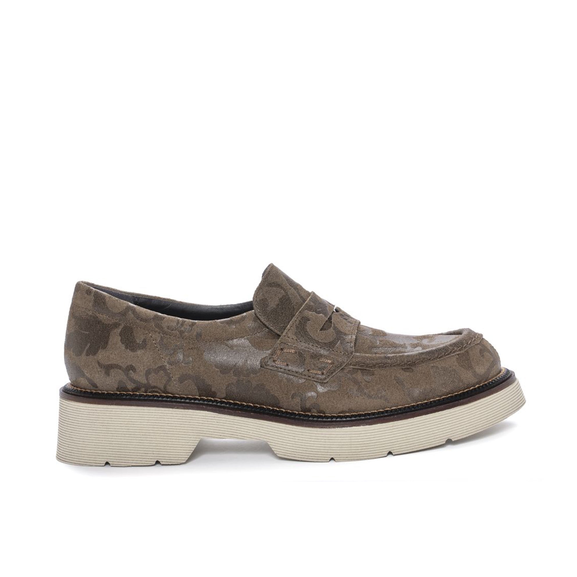MOCASIN PLATAFORMA JIMMY VELOUR TOPO