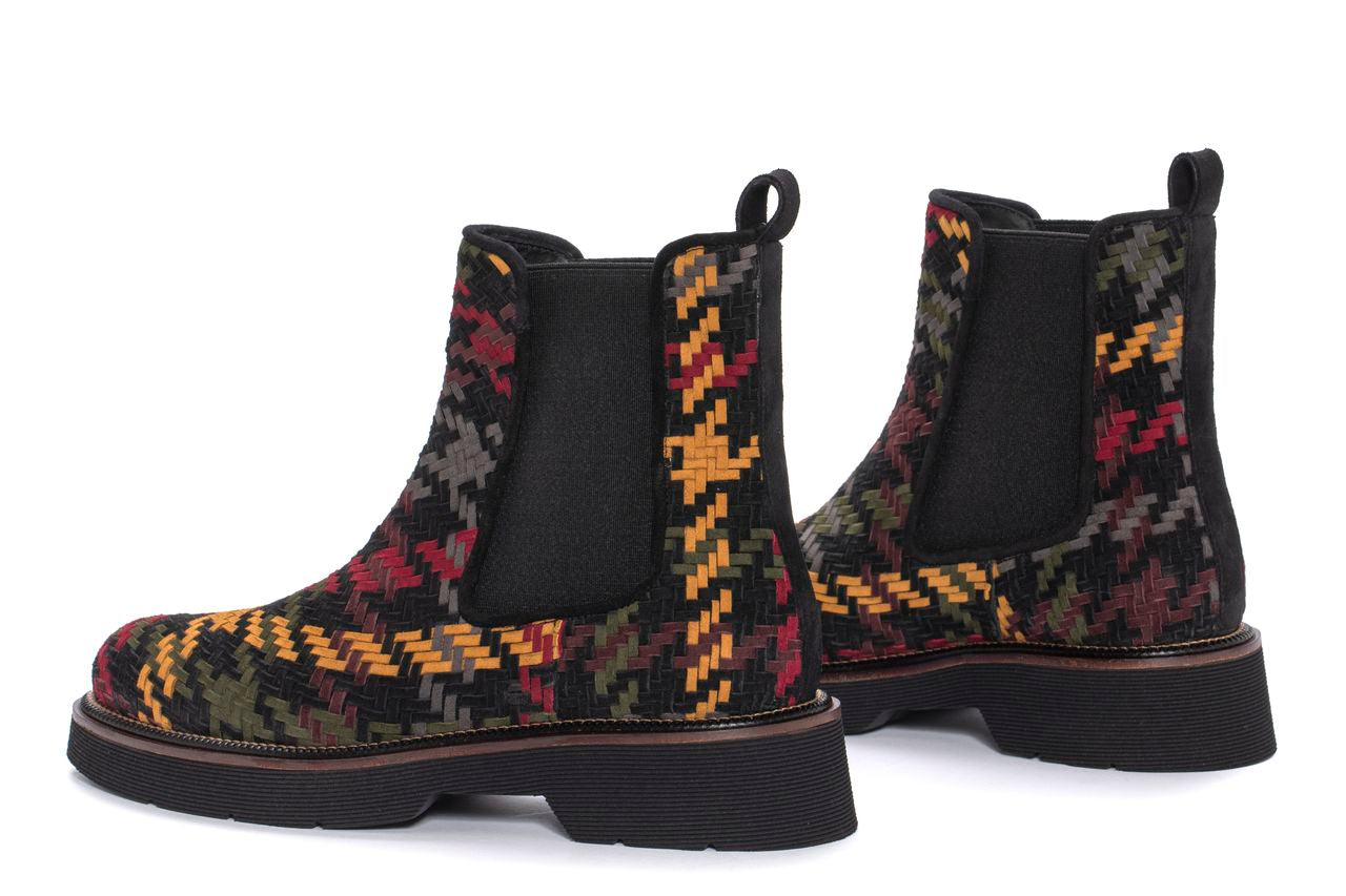 BOTIN PLATAFORMA JIMMY GLASGOW NEGRO C/3