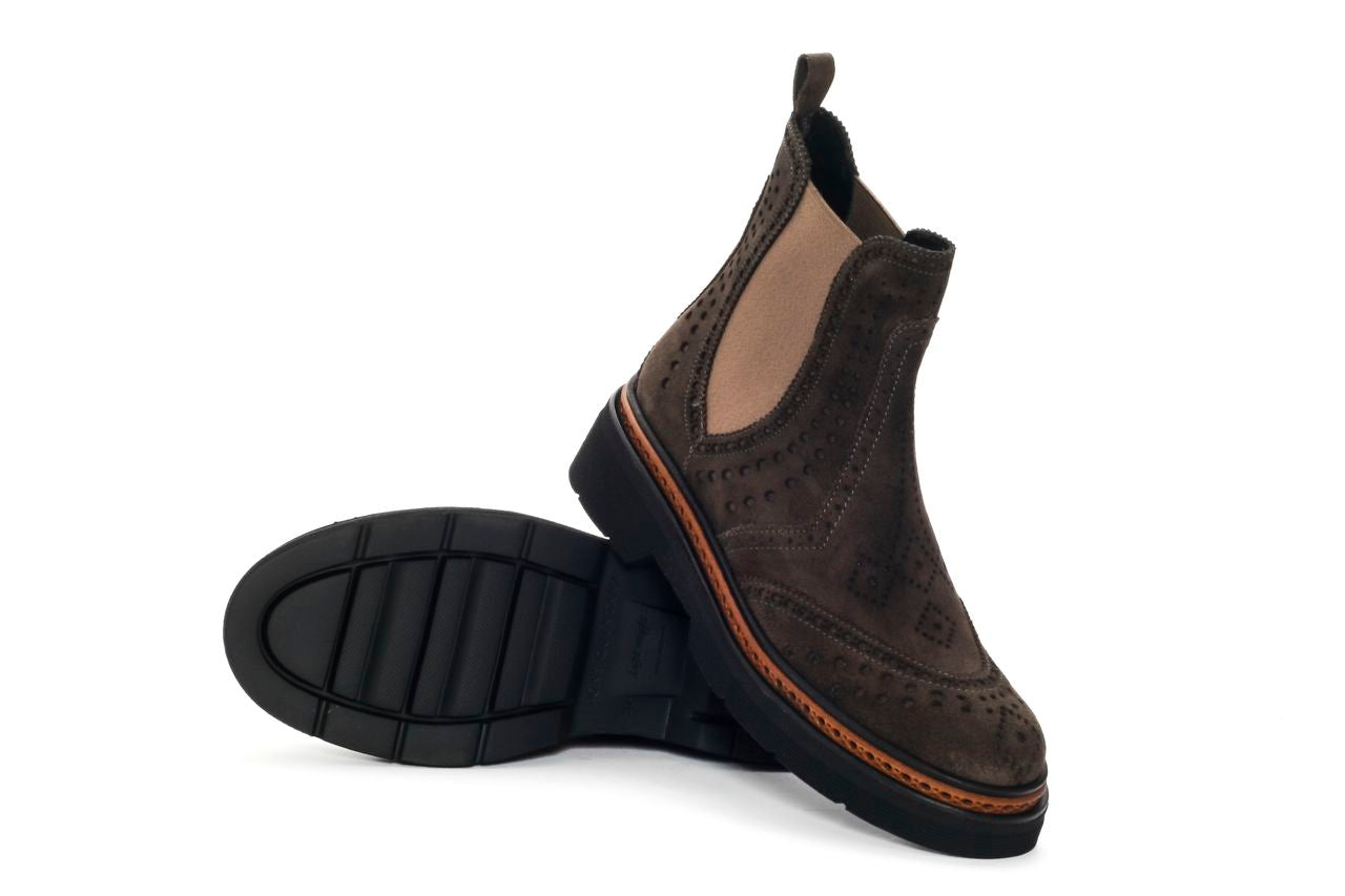 BOTIN PLATAFORMA YANNY VELOUR SASSO
