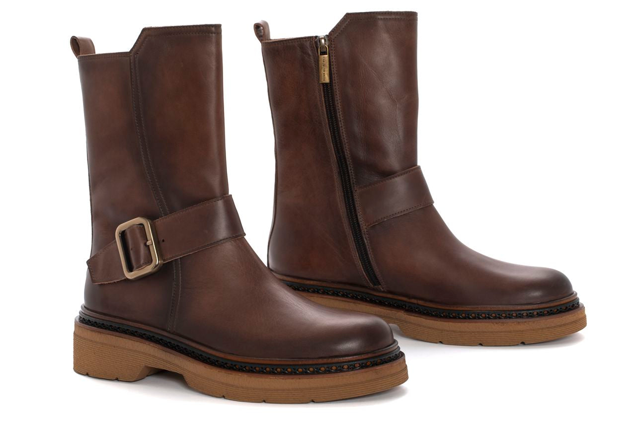 BOTIN PLATAFORMA YANNY MAKETE EBANO