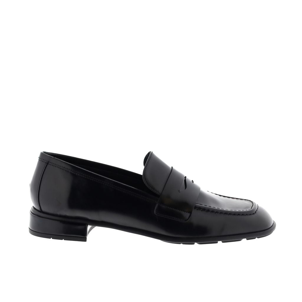 MOCASIN MOLLY SPAZZOLATO NEGRO