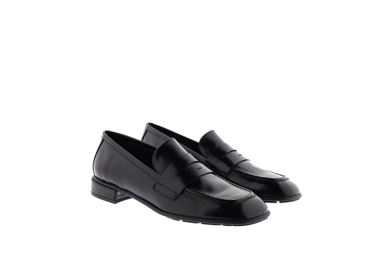 MOCASIN MOLLY SPAZZOLATO NEGRO