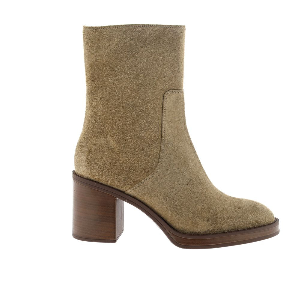 BOTIN TACON MABEL VELOUR TAUPE