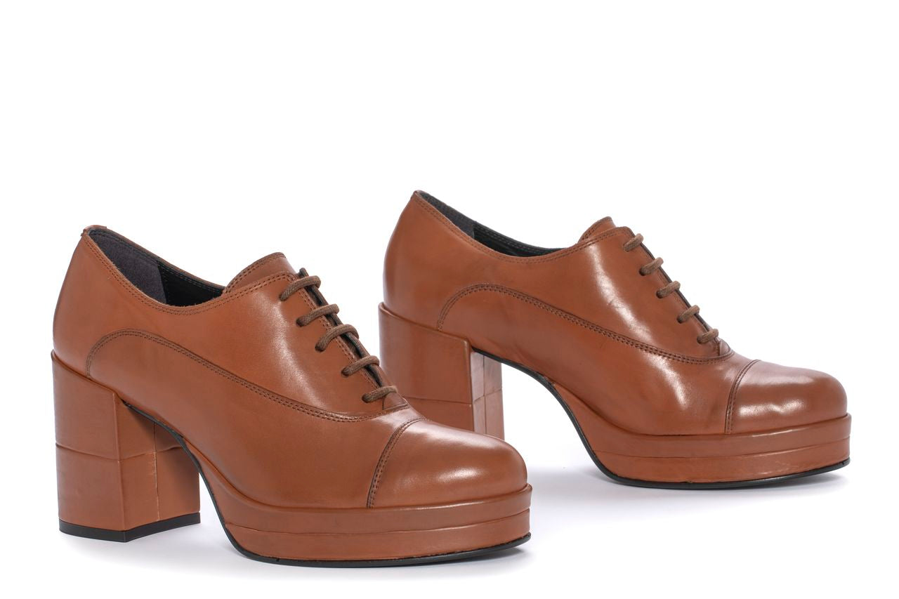 BLUCHER TACON BRISA BABY CALF CUERO