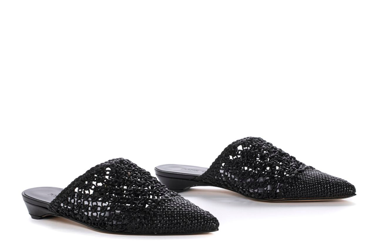 SANDALIA PLANA LUCY NEGRO