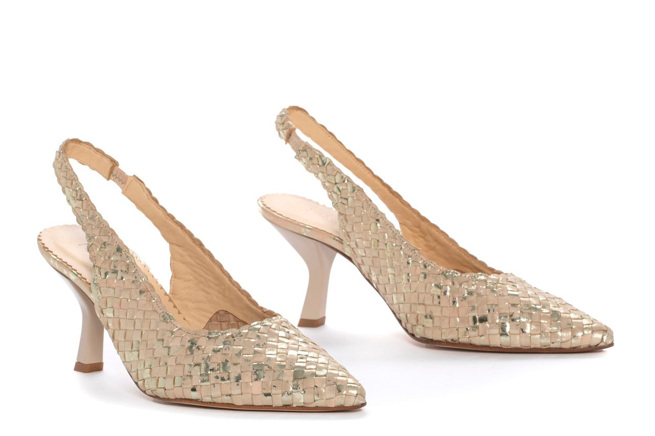 SANDALIA TACON MORITZ GAUDETTE IVORY