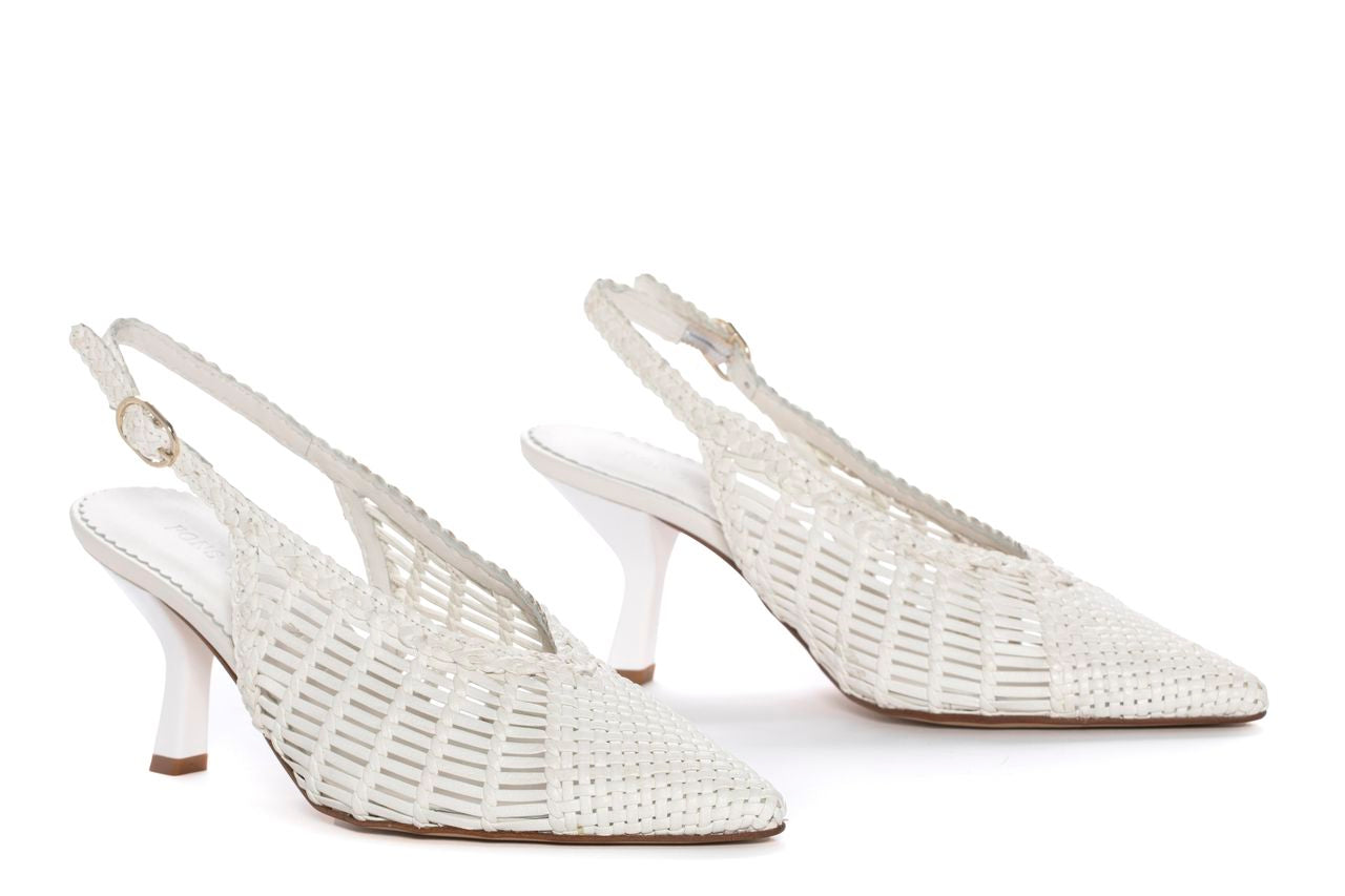 SANDALIA TACON MORITZ WET MILK