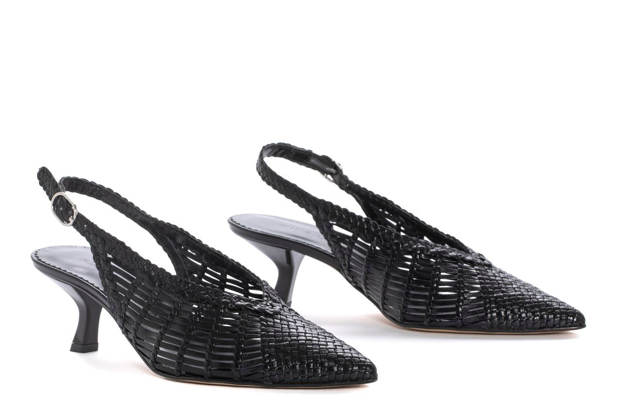 SANDALIA TACON CAROL NEGRO