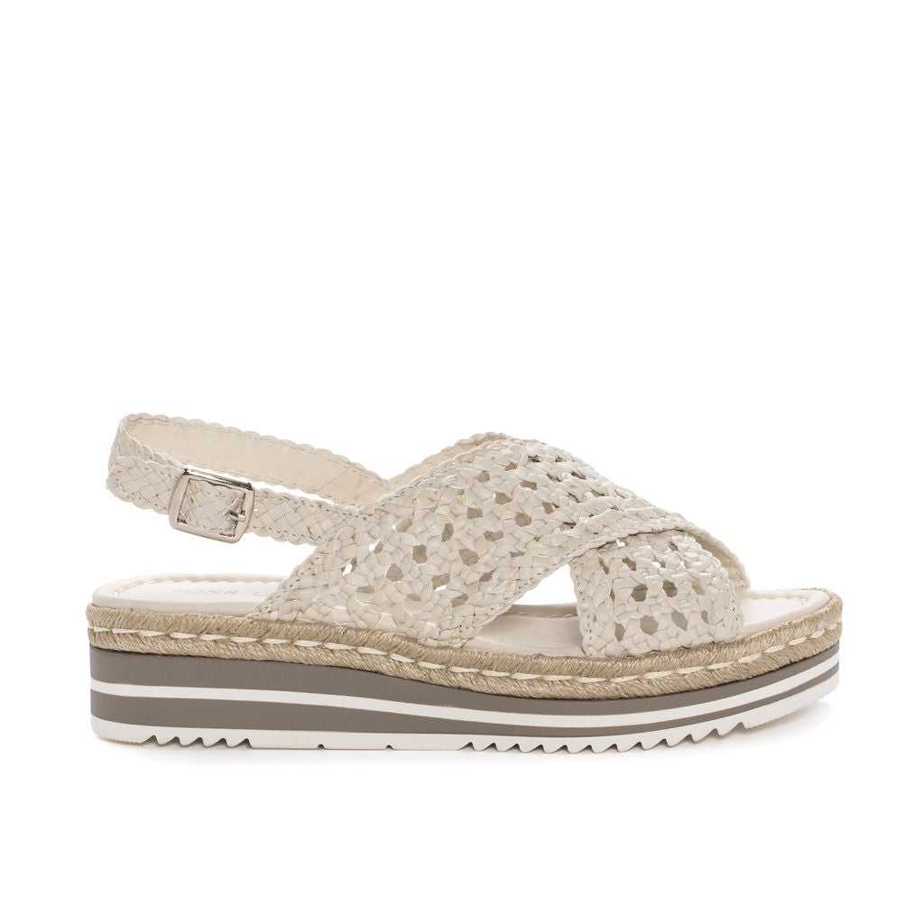 SANDALIA PLATAFORMA MILAN WET SALINAS