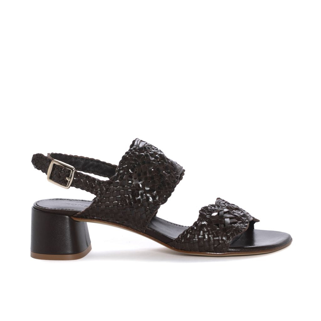 SANDALIA TACON INGRIT CAFE