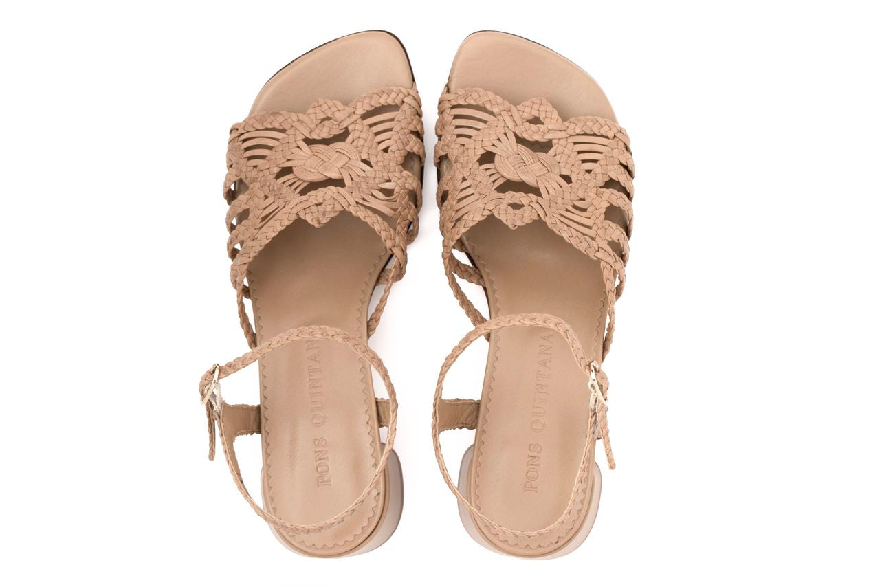 SANDALIA TACON INGRIT TAUPE