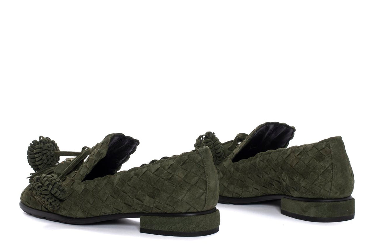 MOCASIN MOLLY 10MM VELOUR MUSGO