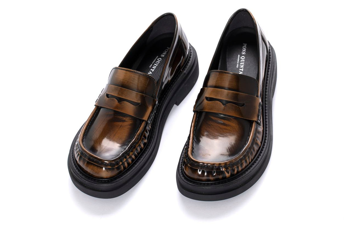 MOCASIN CORAL SPAZZOLATO TAUPE