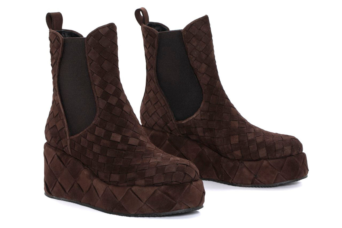 BOTIN PLATAFORMA DALIA VELOUR EXPRESS