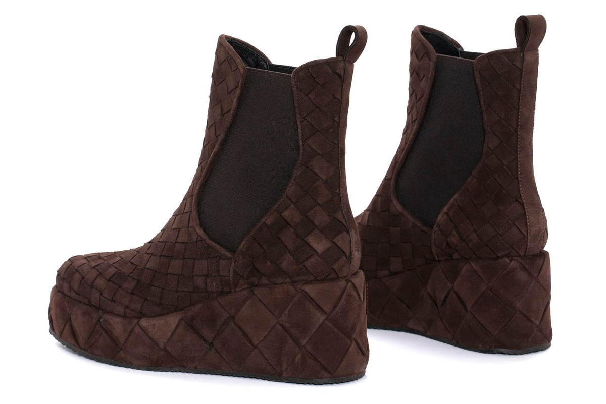 BOTIN PLATAFORMA DALIA VELOUR EXPRESS