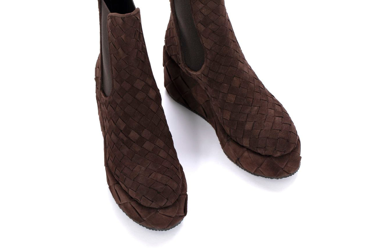 BOTIN PLATAFORMA DALIA VELOUR EXPRESS