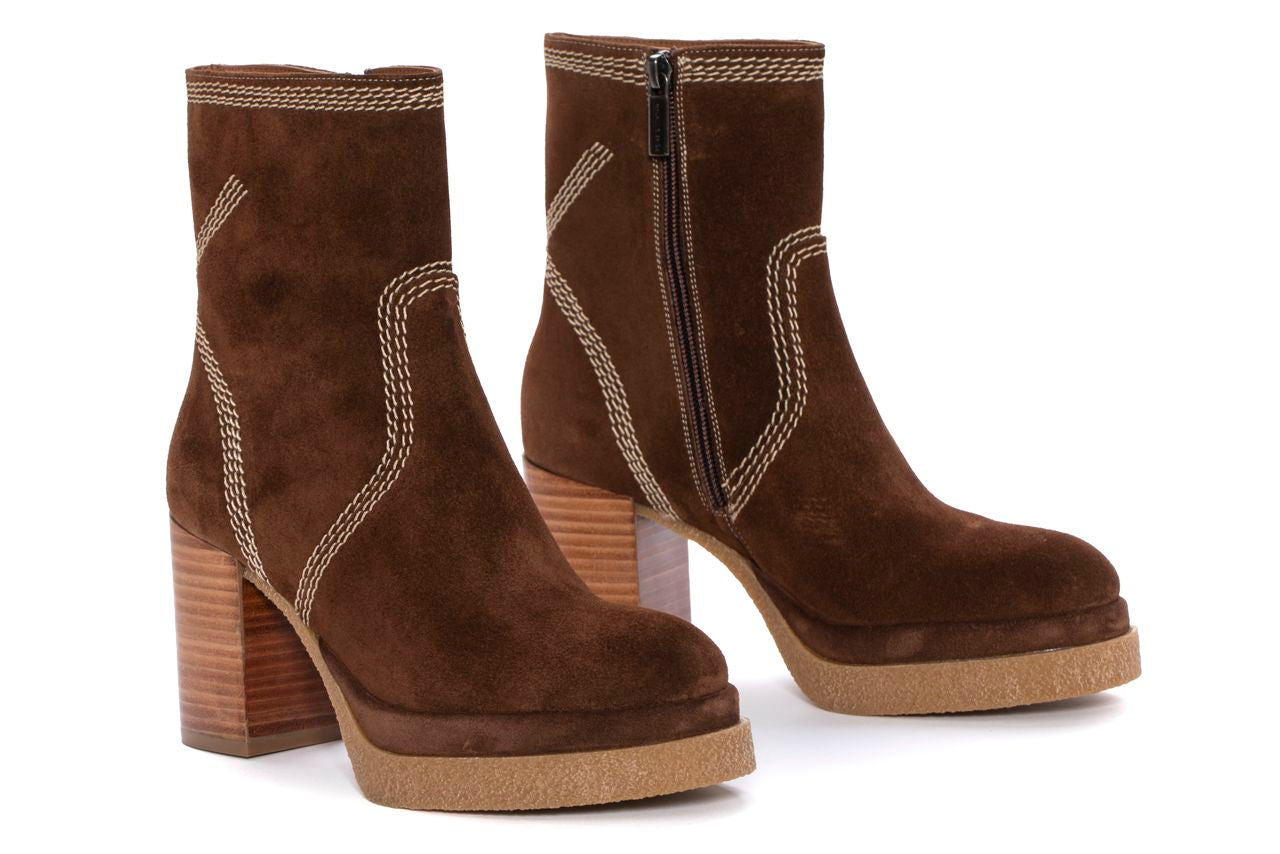 BOTIN TACON NAYLA VELOUR EBANO