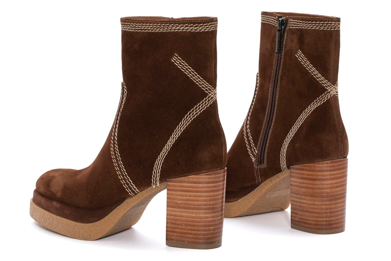 BOTIN TACON NAYLA VELOUR EBANO