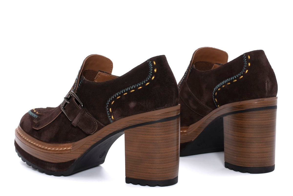 ZAPATO TACON OLIVIA VELOUR EXPRESS