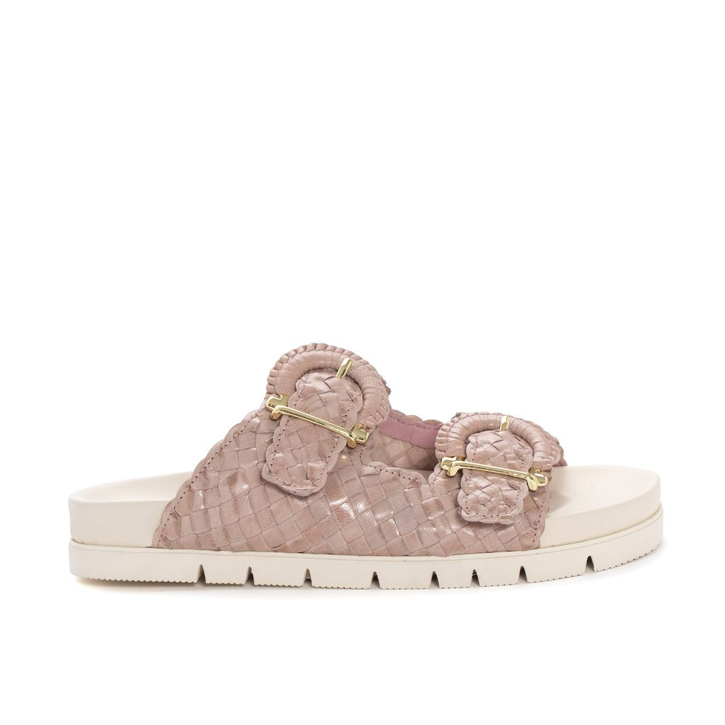 SANDALIA PLANA CAIMAN WET LAVANDA