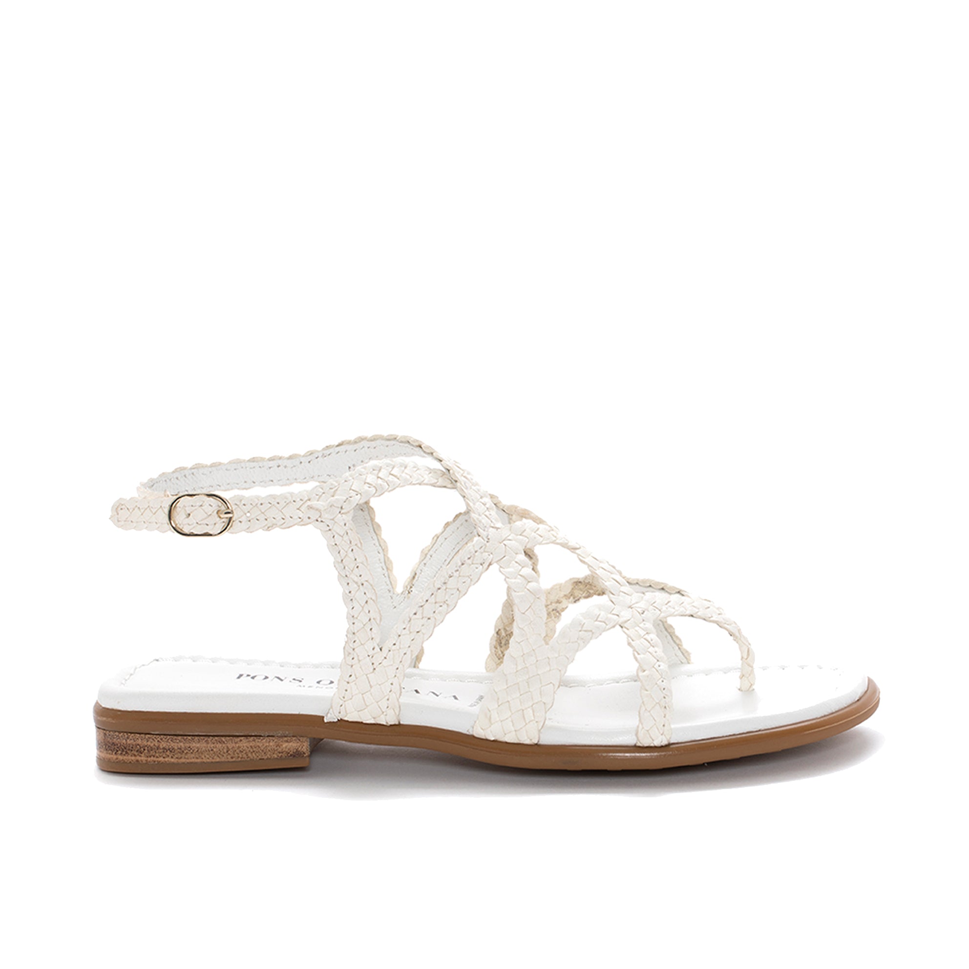 TINA WET MILK FLAT SANDAL