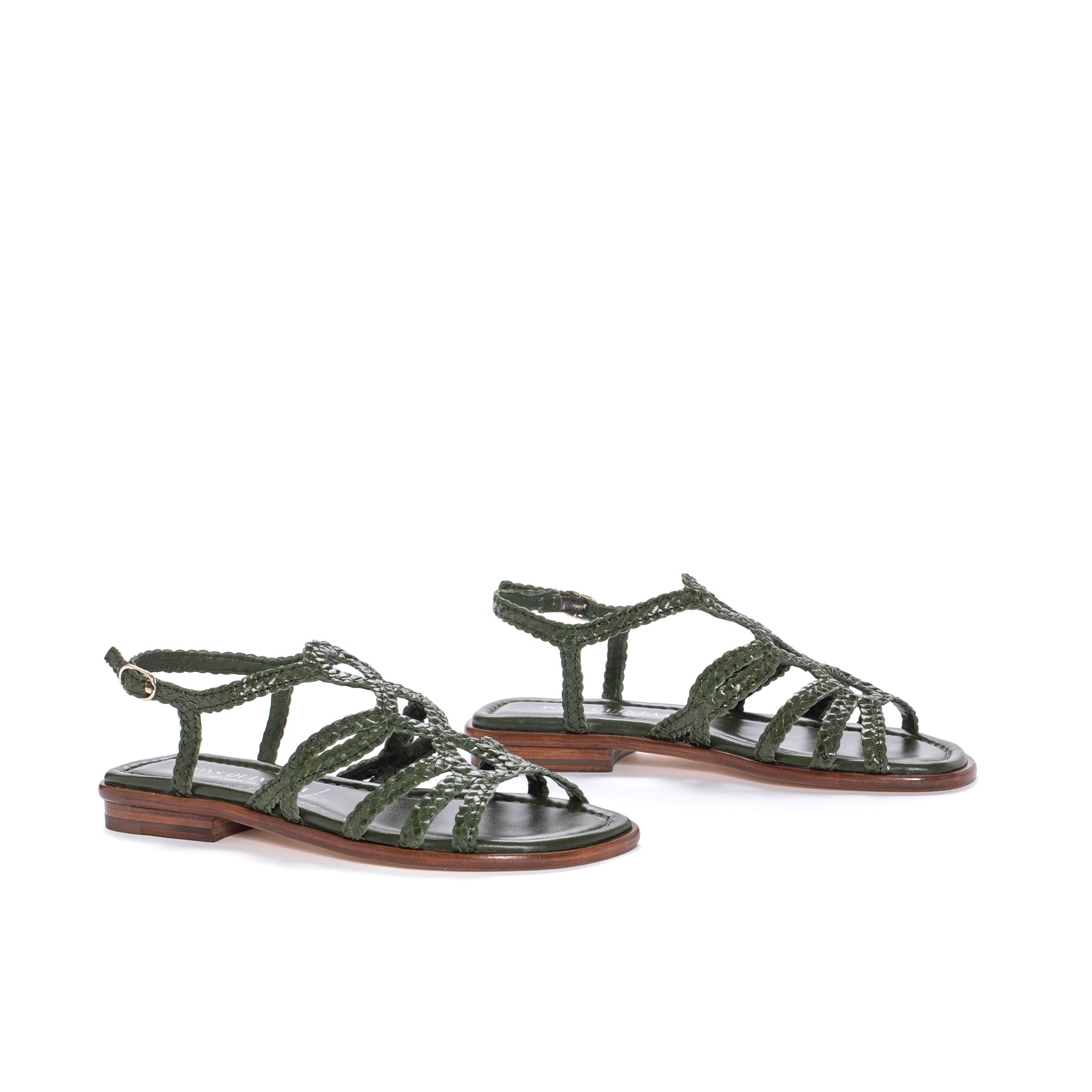 TINA MOSS FLAT SANDAL