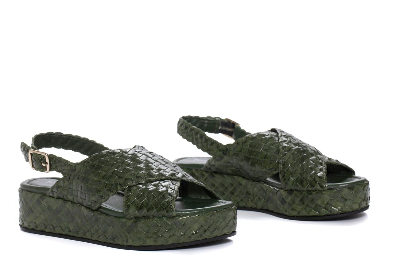 FORLI MOSS PLATFORM SANDAL