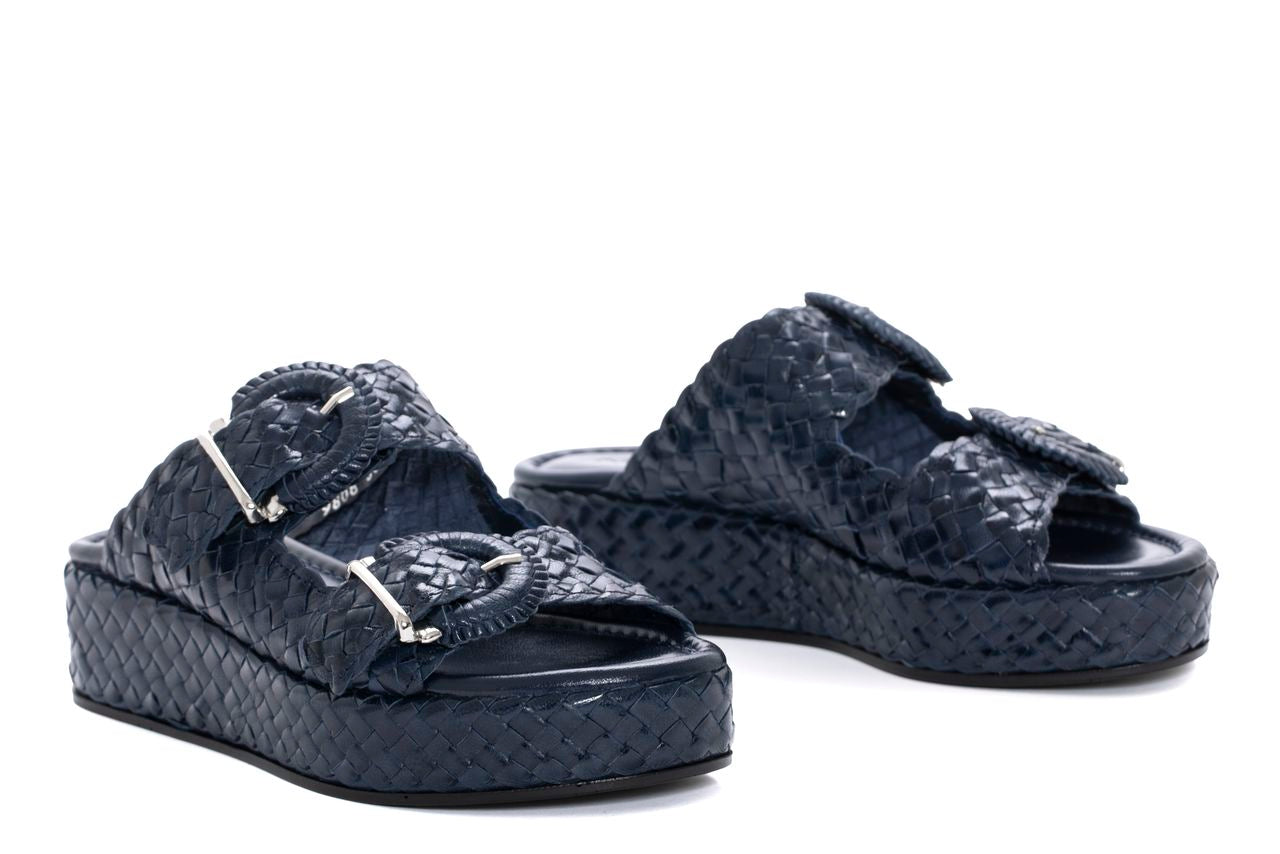 SANDALIA DE PLATAFORMA FORLI AZULON