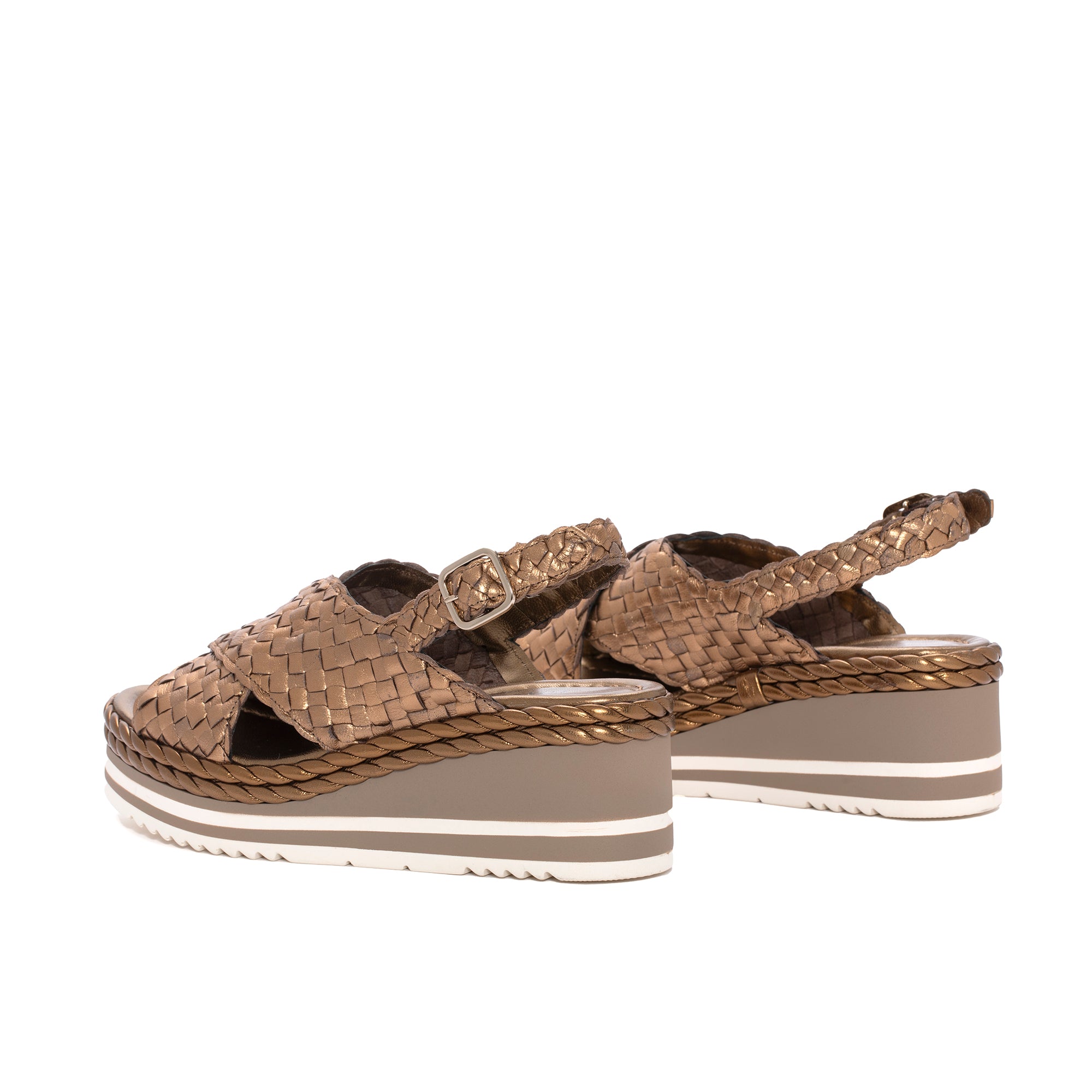 PADOVA METAL OASSI PLATFORM SANDAL