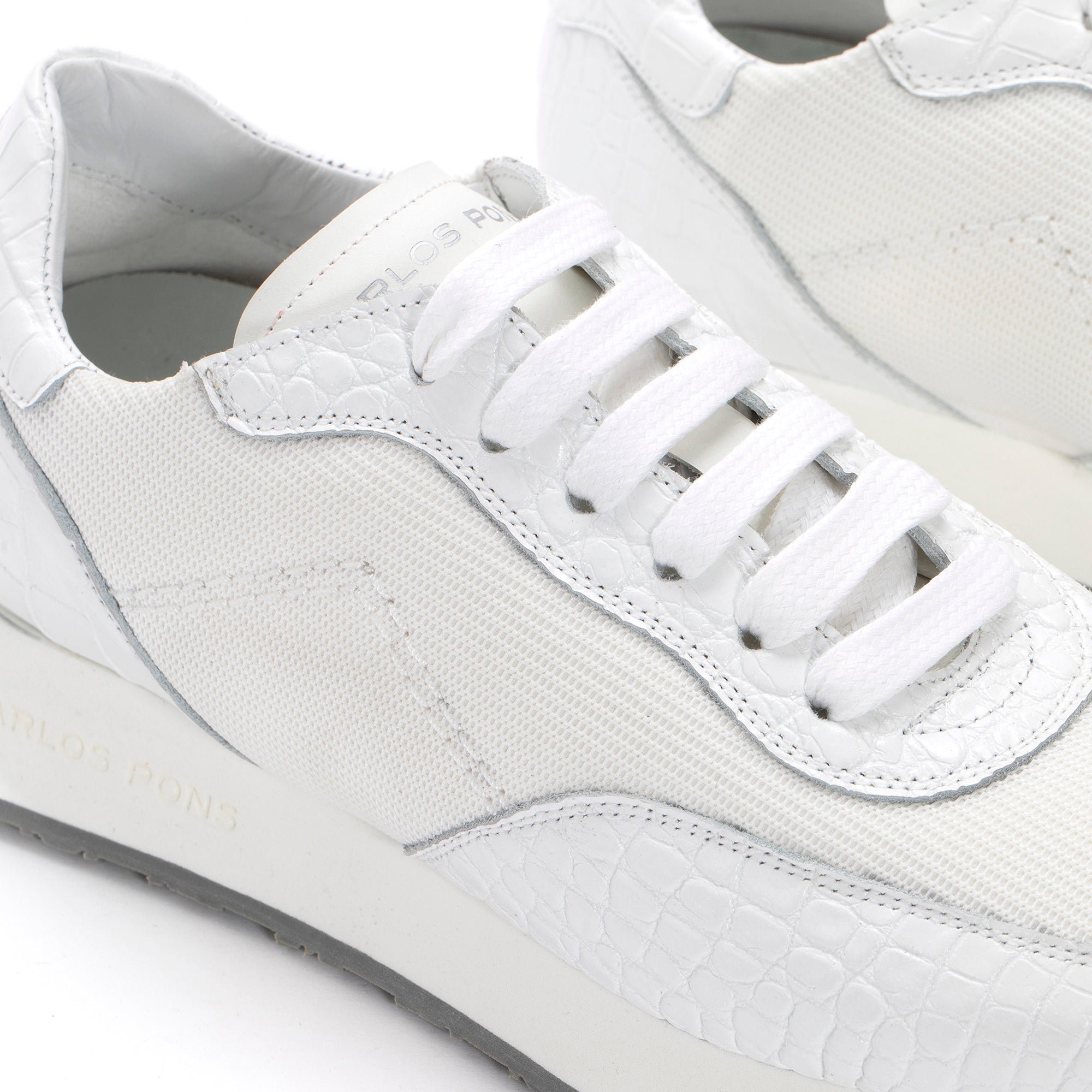 SNEAKER RUNNER COCCO BLANC