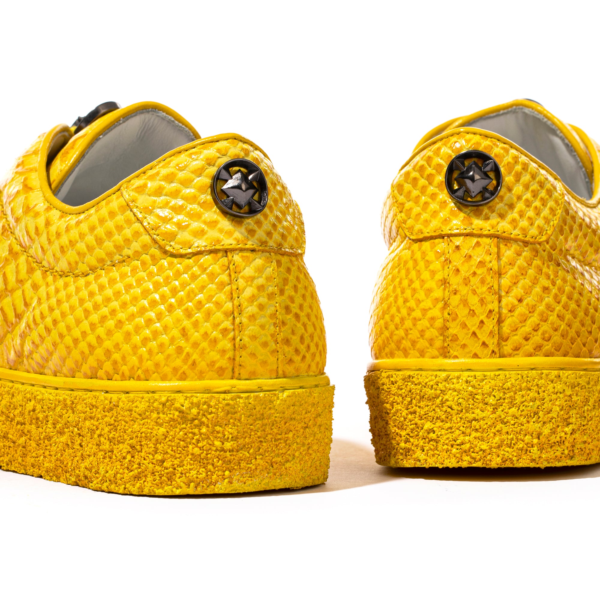 Yellow Onyx Pyton Sneaker